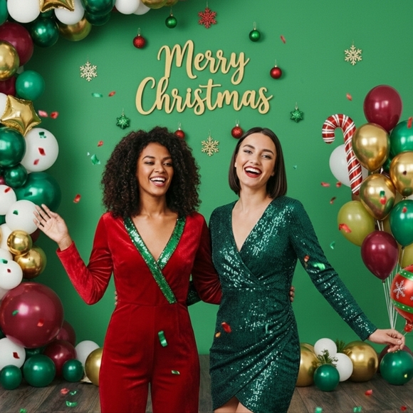 5' x 8' Party Photography Backdrop Green Screen - Picture 4 of 4